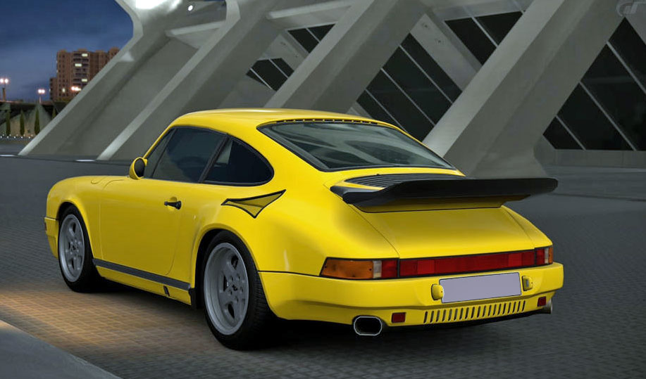 911 Ruf Yellow Bird Style Rear Bumper